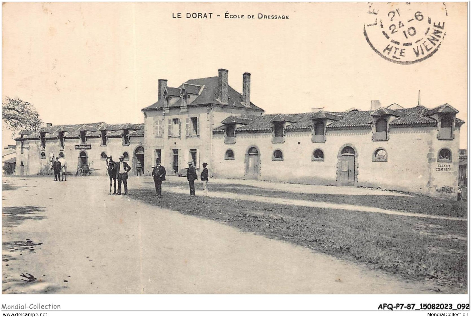 AFQP7-87-0641 - LE DORAT - école De Dressage  - Le Dorat