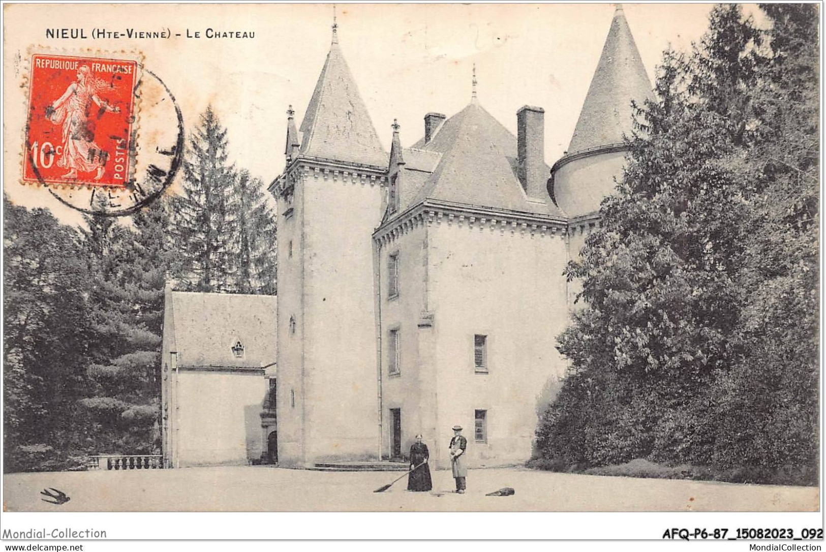 AFQP6-87-0559 - NIEUL - Le Château  - Nieul