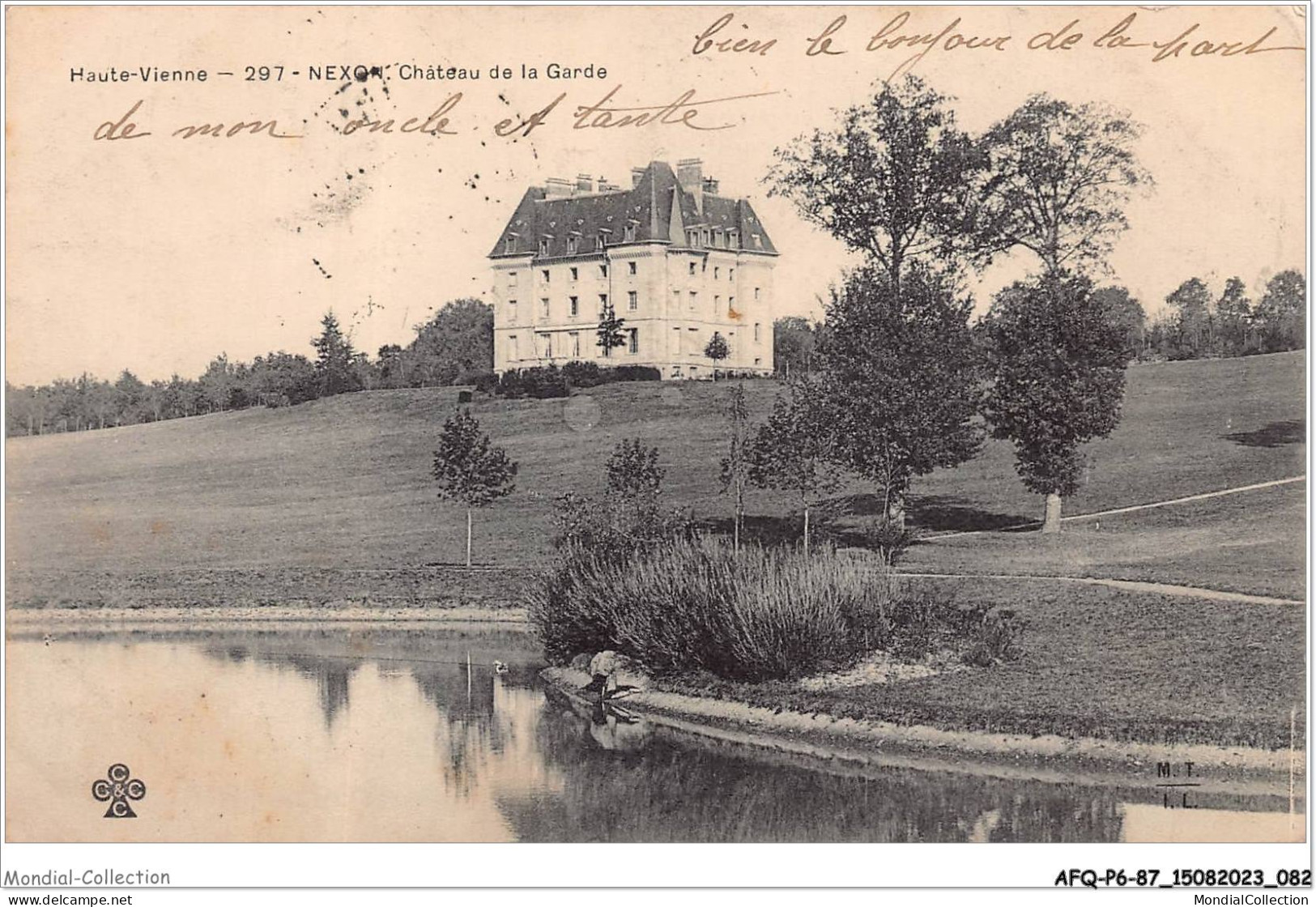 AFQP6-87-0554 - NEXON - Château De La Garde  - Saint Yrieix La Perche