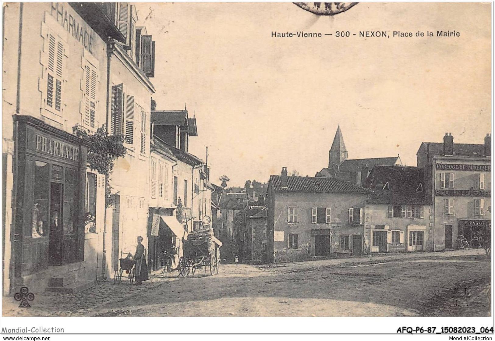 AFQP6-87-0545 - NEXON - Place De La Mairie - Saint Yrieix La Perche