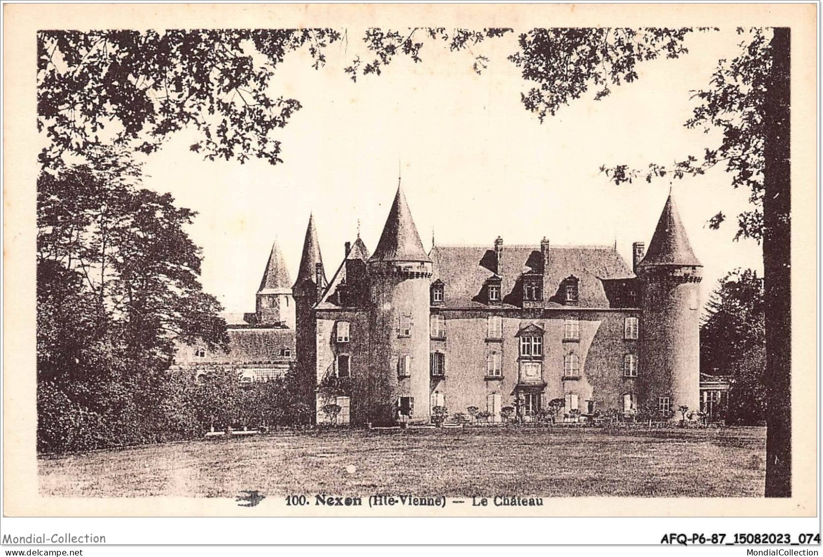 AFQP6-87-0550 - NEXON - Le Château  - Saint Yrieix La Perche