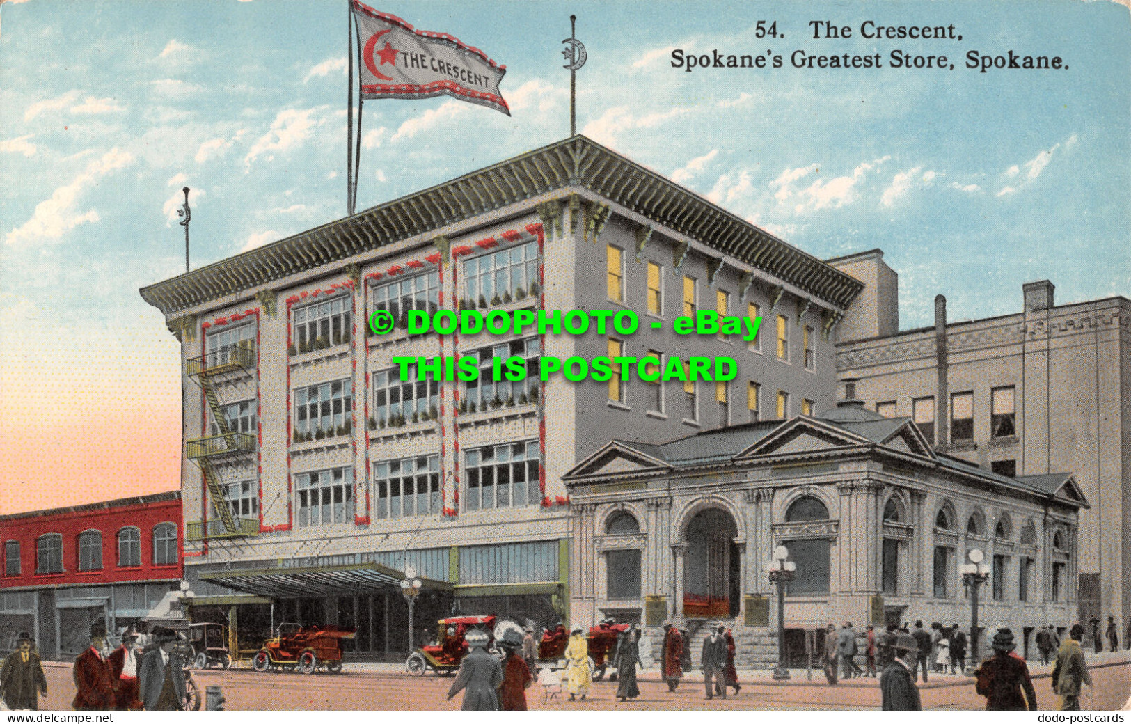 R507705 Spokane. The Crescent. Spokane Greatest Store. The Boughton Robbins - World