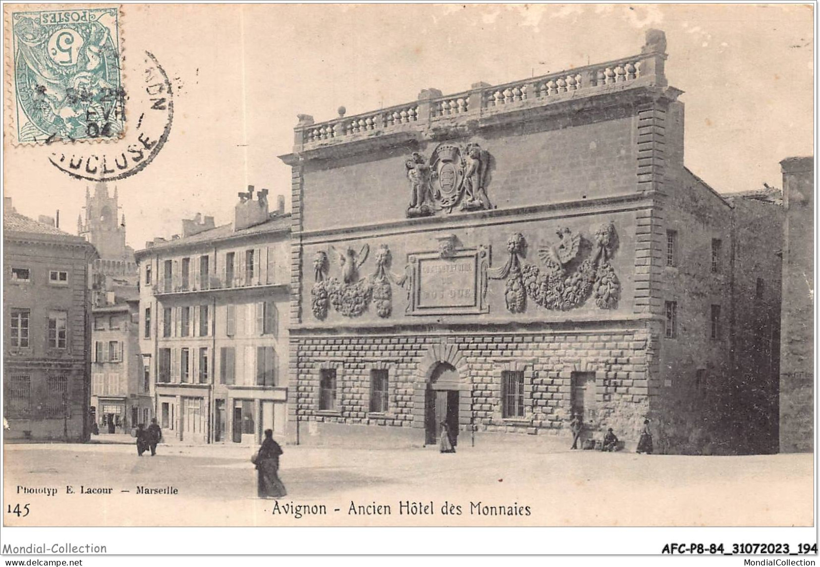 AFCP8-84-0912 - AVIGNON - Ancien Hôtel Des Monnaies - Avignon (Palais & Pont)