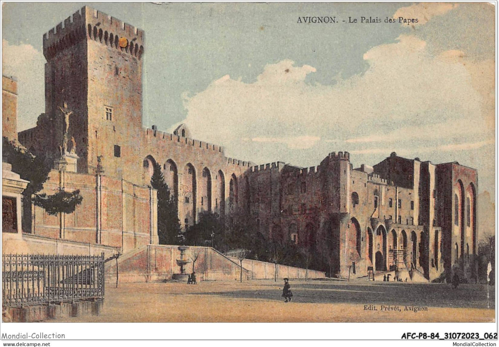 AFCP8-84-0846 - AVIGNON - Le Palais Des Papes - Avignon (Palais & Pont)