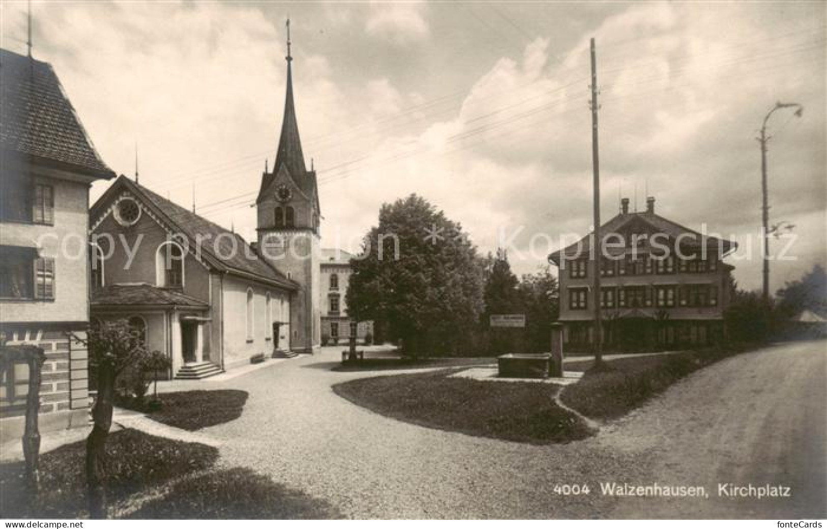 13791514 Walzenhausen AR Kirchplatz Walzenhausen AR - Autres & Non Classés