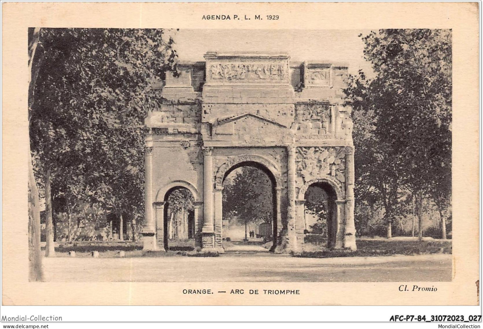 AFCP7-84-0721 - ORANGE - Arc De Triomphe  - Orange