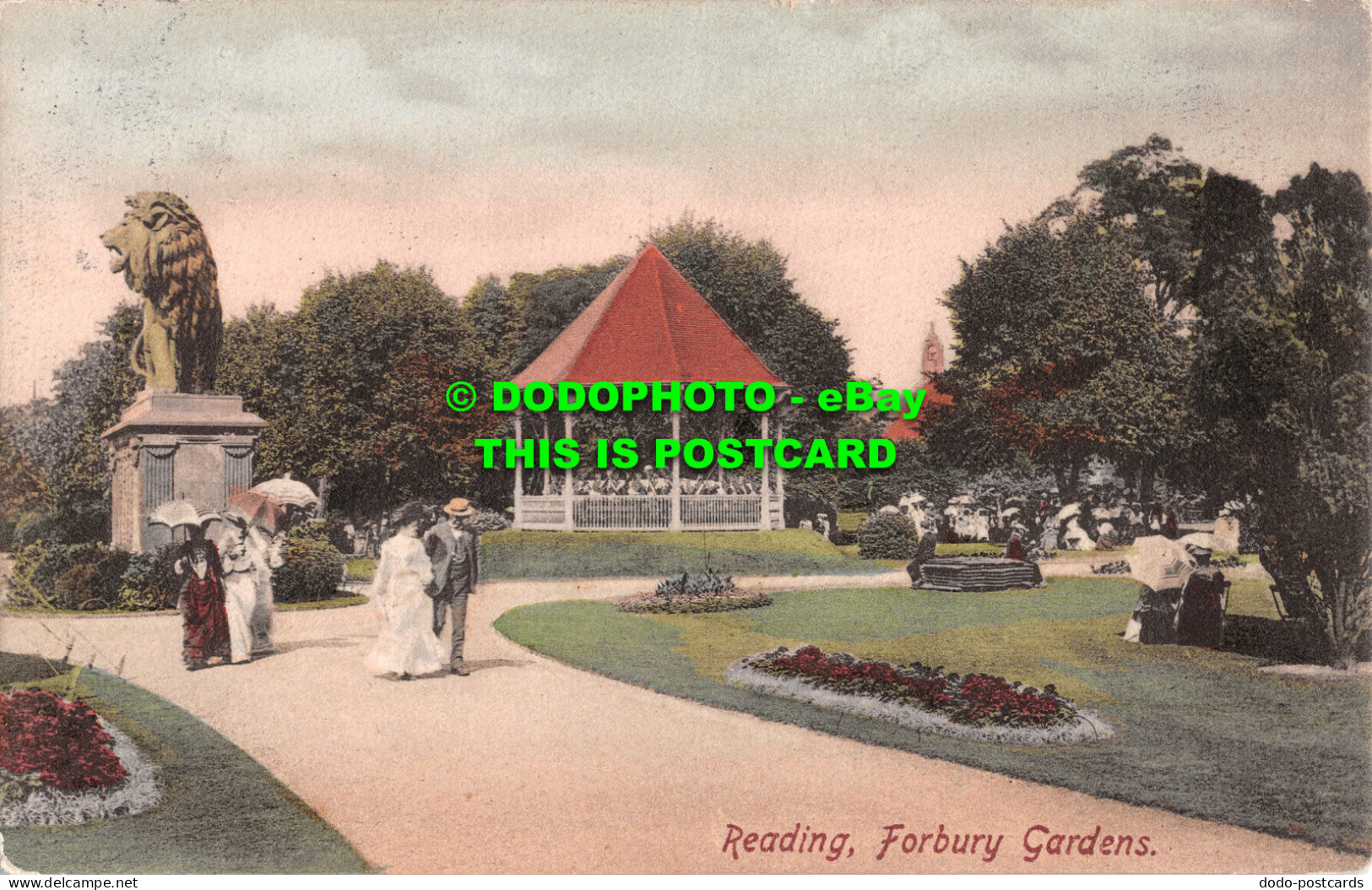 R507708 Reading. Forbury Gardens. F. Frith. No. 52015 - World