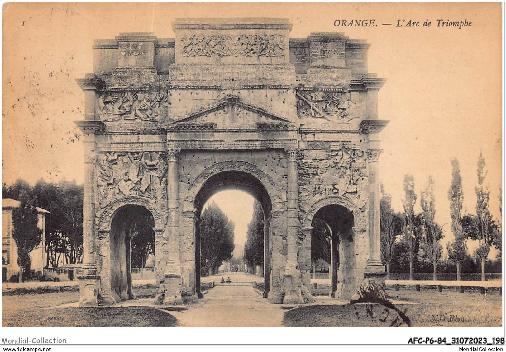 AFCP6-84-0697 - ORANGE - L'arc De Triomphe  - Orange