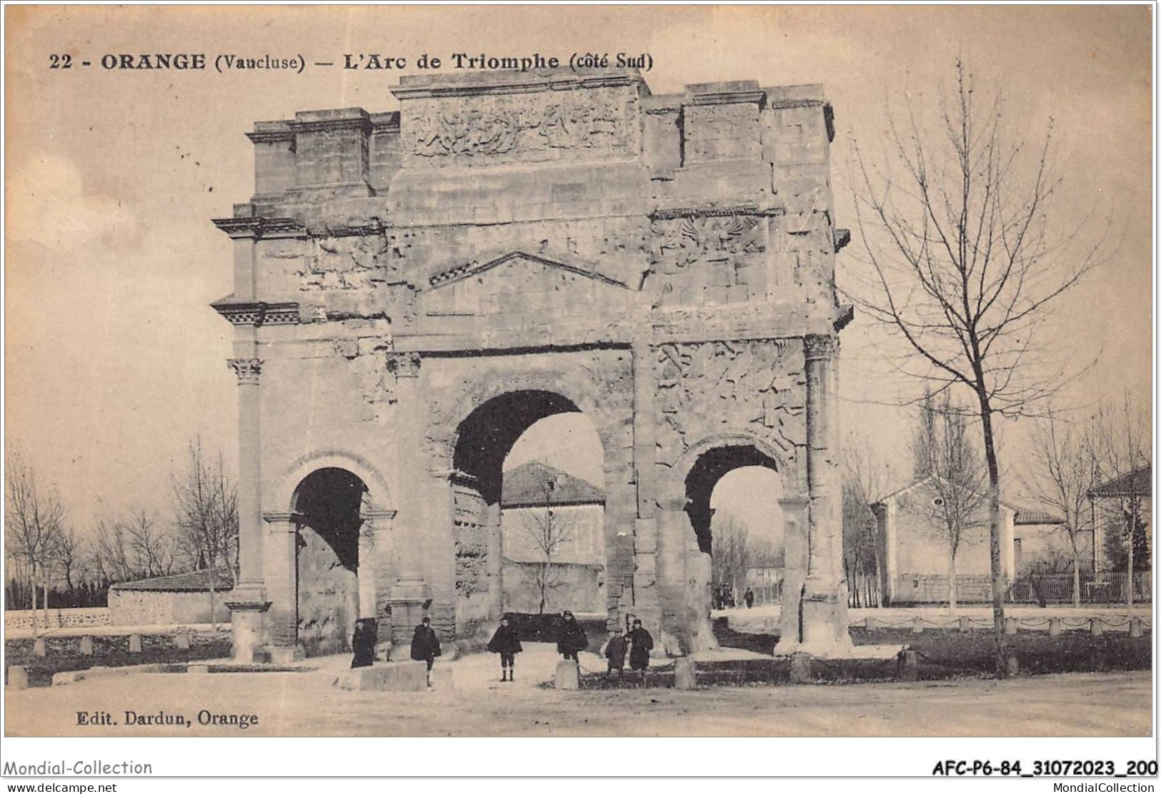 AFCP6-84-0698 - ORANGE - Vaucluse - L'arc De Triomphe - Côté Sud  - Orange