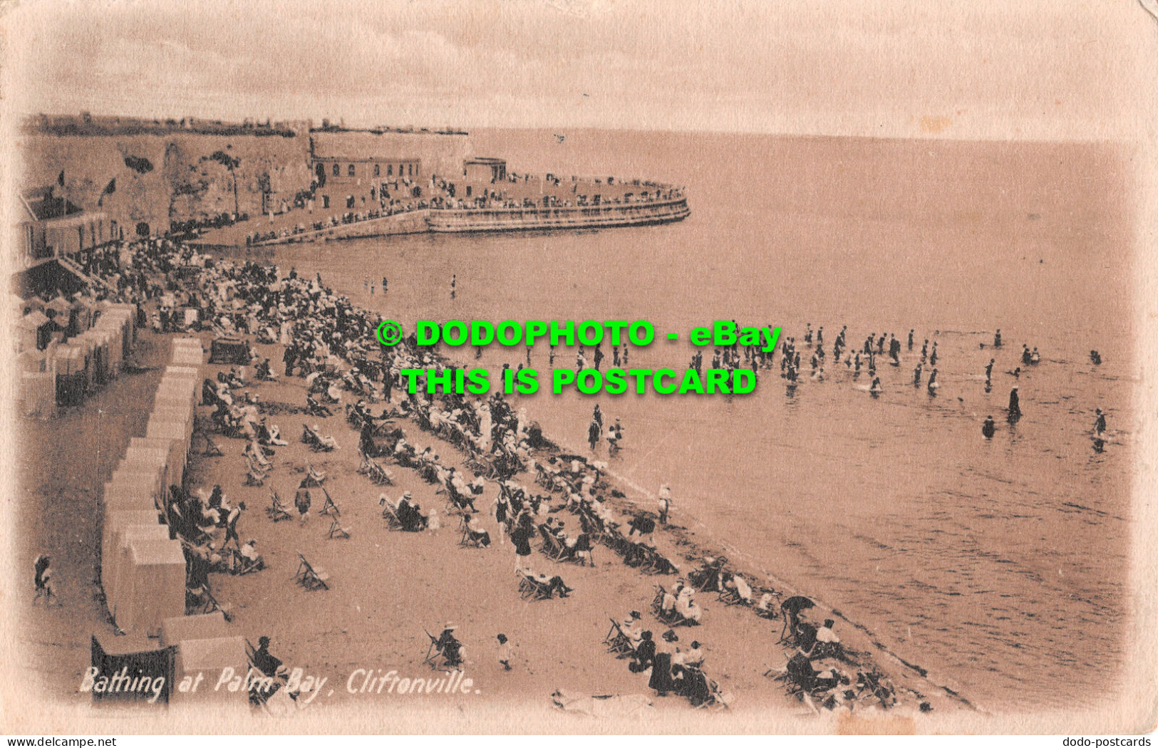 R507456 Cliftonville. Bathing At Palm Bay. 1925 - World