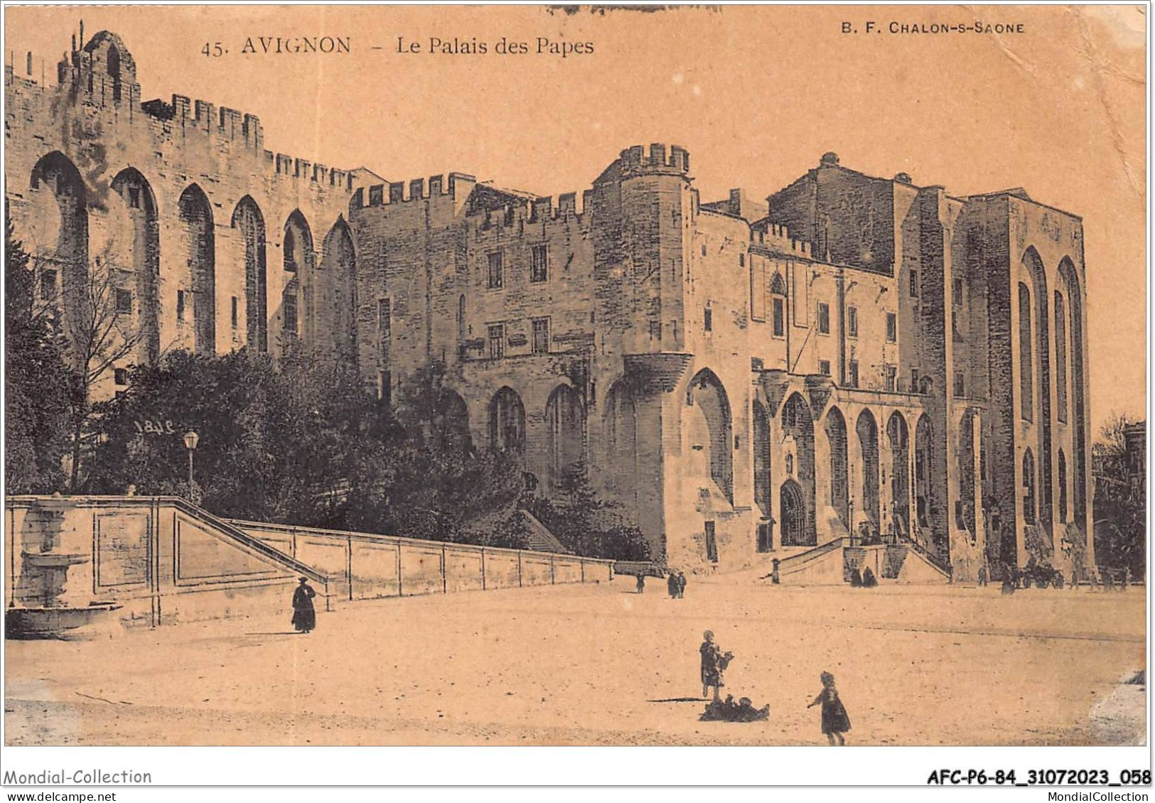 AFCP6-84-0627 - AVIGNON - Le Palais Des Papes   - Avignon (Palais & Pont)