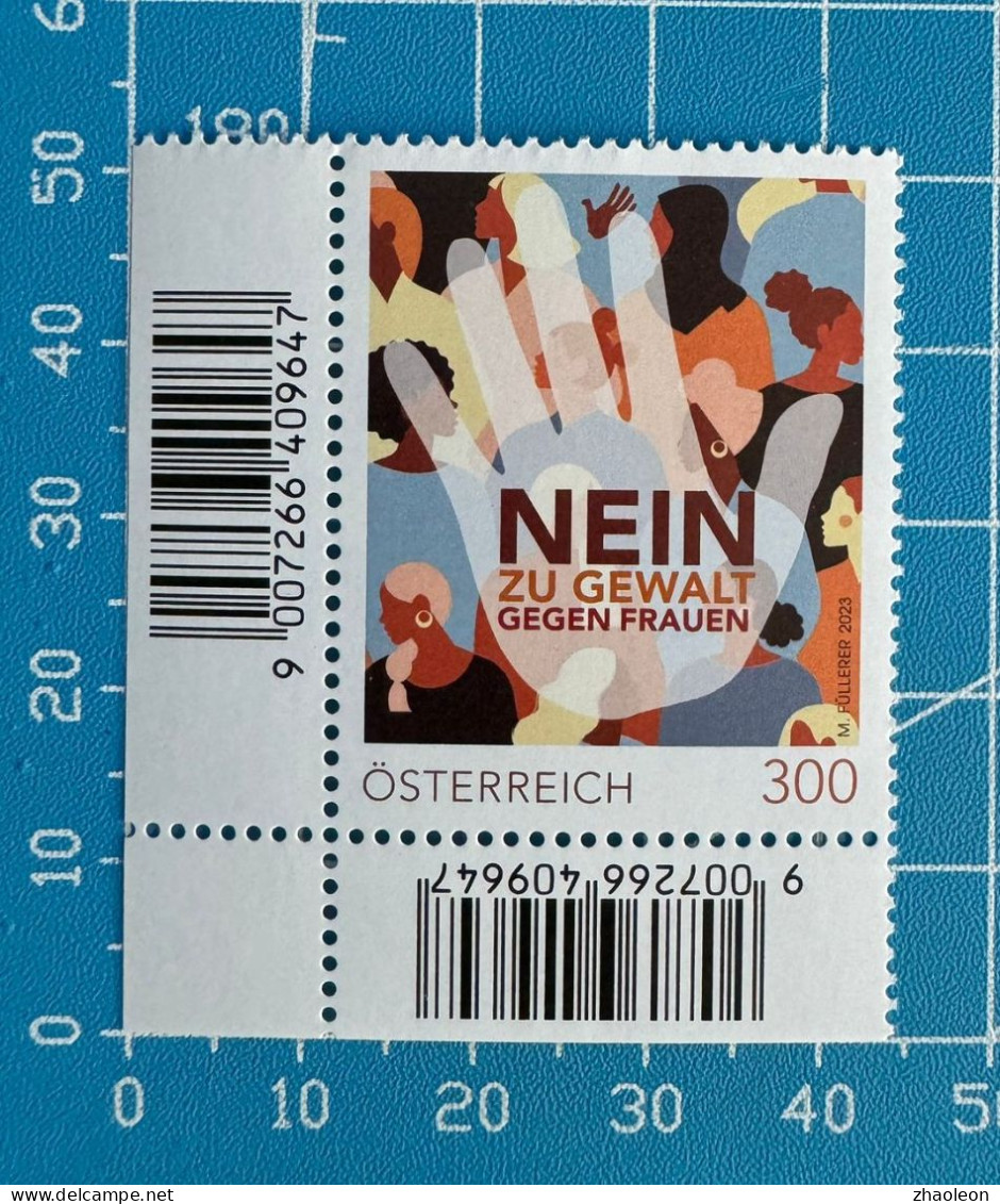 Nein Zu Gewalt Gegen Frauen/ No To Violence Against Women Austria 3762 - Neufs