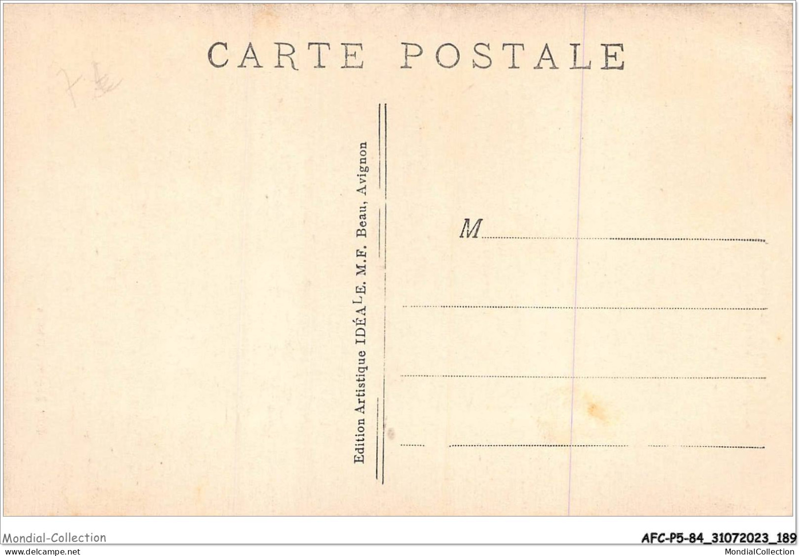 AFCP5-84-0571 - Banlieue D'AVIGNON-MONTFAVET - L'église - XIVe Siècle  - Avignon (Palais & Pont)