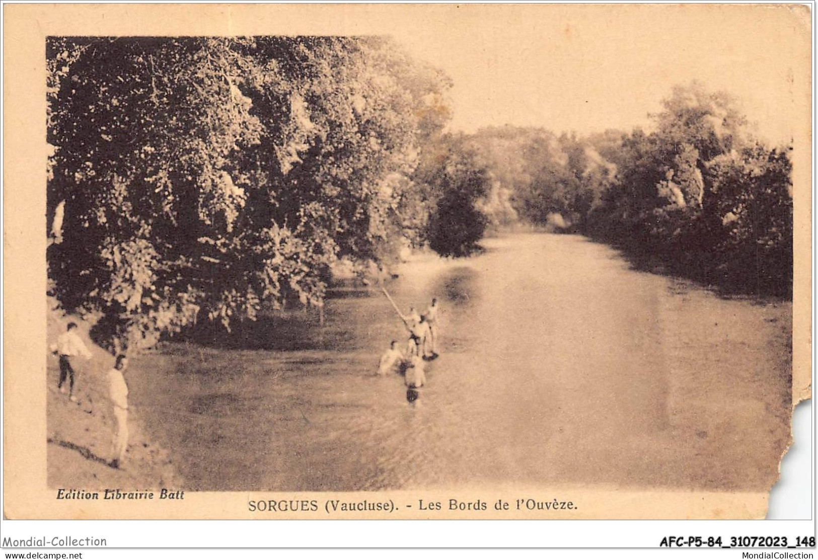 AFCP5-84-0551 - SORGUES - Vaucluse - Les Bords De L'ouvèze  - Sorgues