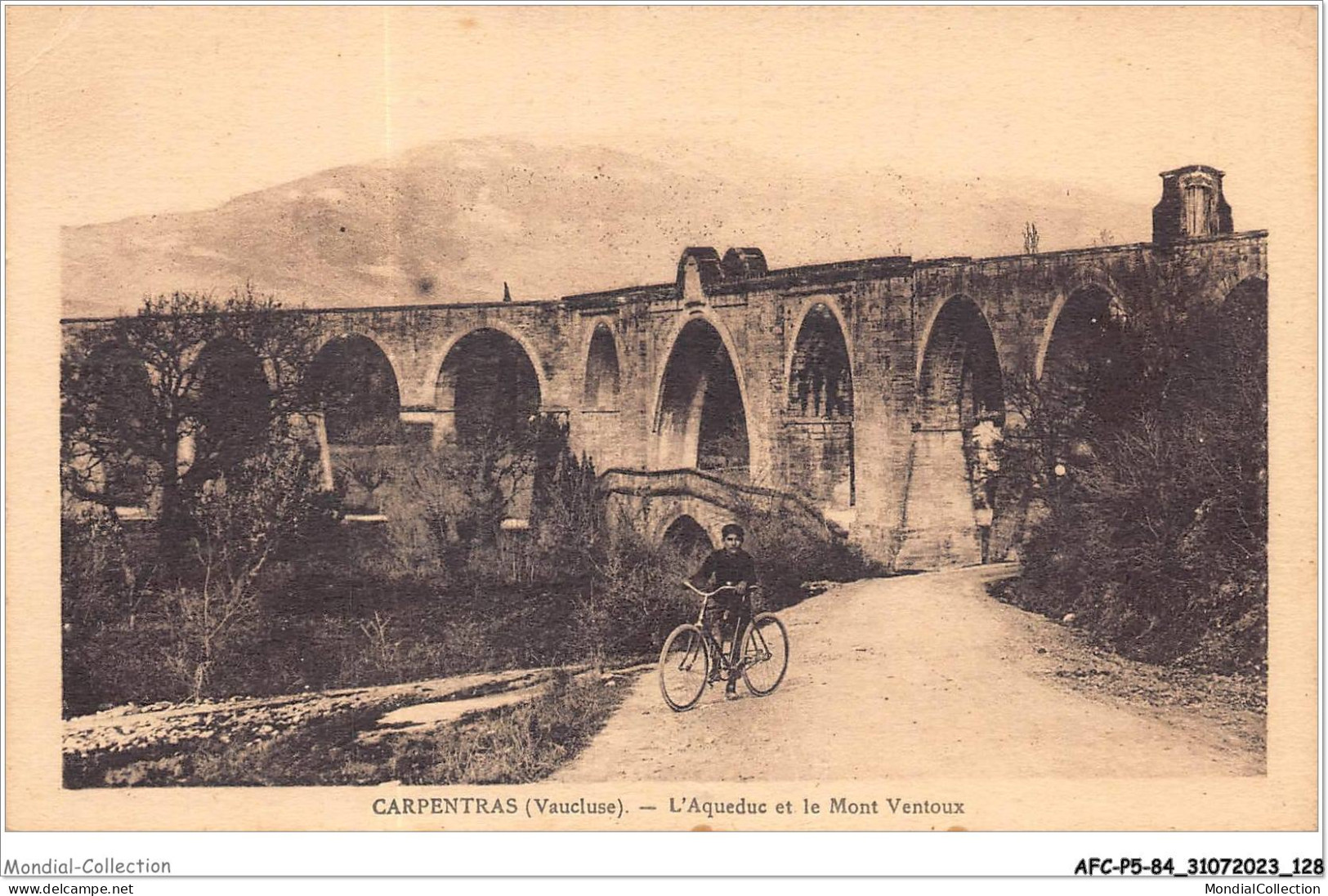 AFCP5-84-0541 - CARPENTRAS - Vaucluse - L'aqueduc Et Le Mont Ventoux  - Carpentras
