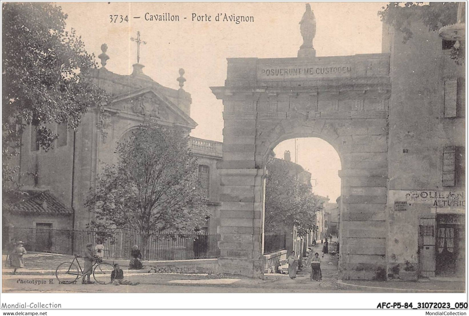 AFCP5-84-0502 - CAVAILLON - Porte D'avignon  - Cavaillon