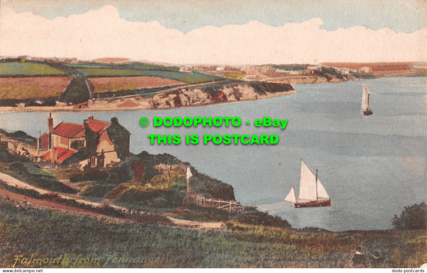 R507460 Falmouth From Pennance. F. Frith. No. 61044 - World