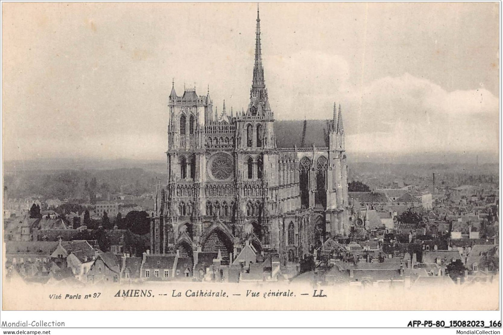 AFPP5-80-0503 - AMIENS - La Cathedrale - Vue Generale - Amiens