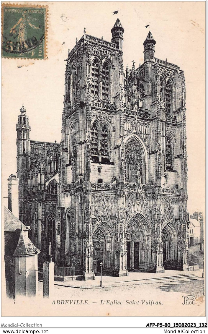 AFPP5-80-0486 - ABBEVILLE - L'eglise Saint-Vulfran - Abbeville