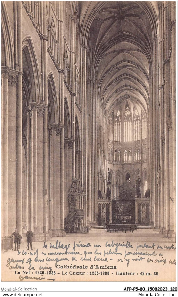 AFPP5-80-0480 - Cathedrale D'AMIENS - Amiens