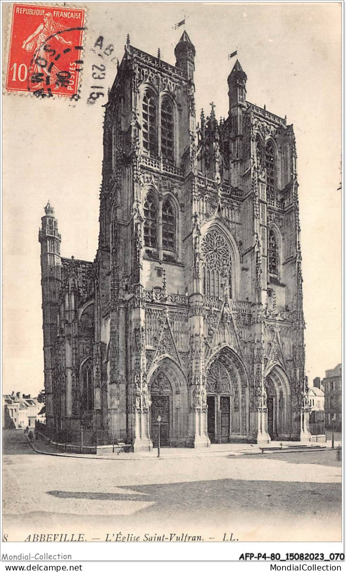 AFPP4-80-0339 - ABBEVILLE - L'eglise Saint-Vulfran  - Abbeville