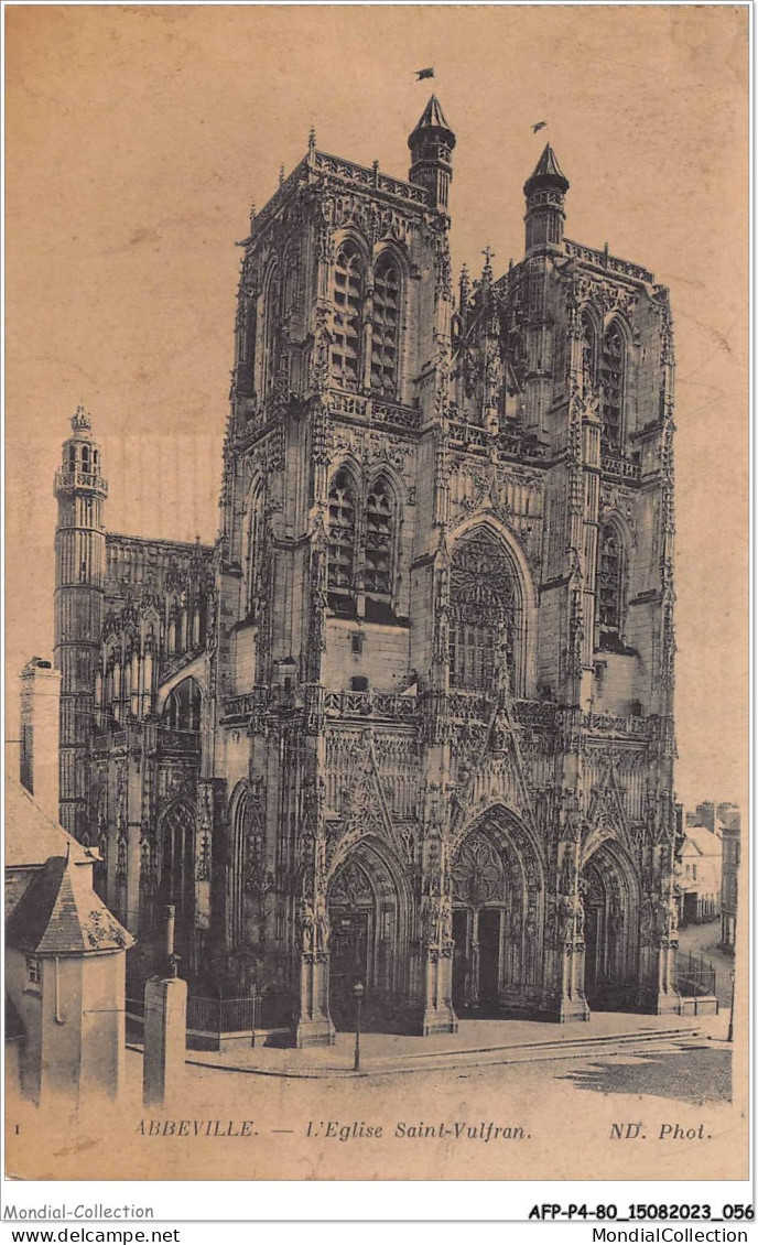 AFPP4-80-0332 - ABBEVILLE - L'eglise Saint-Vulfran - Abbeville