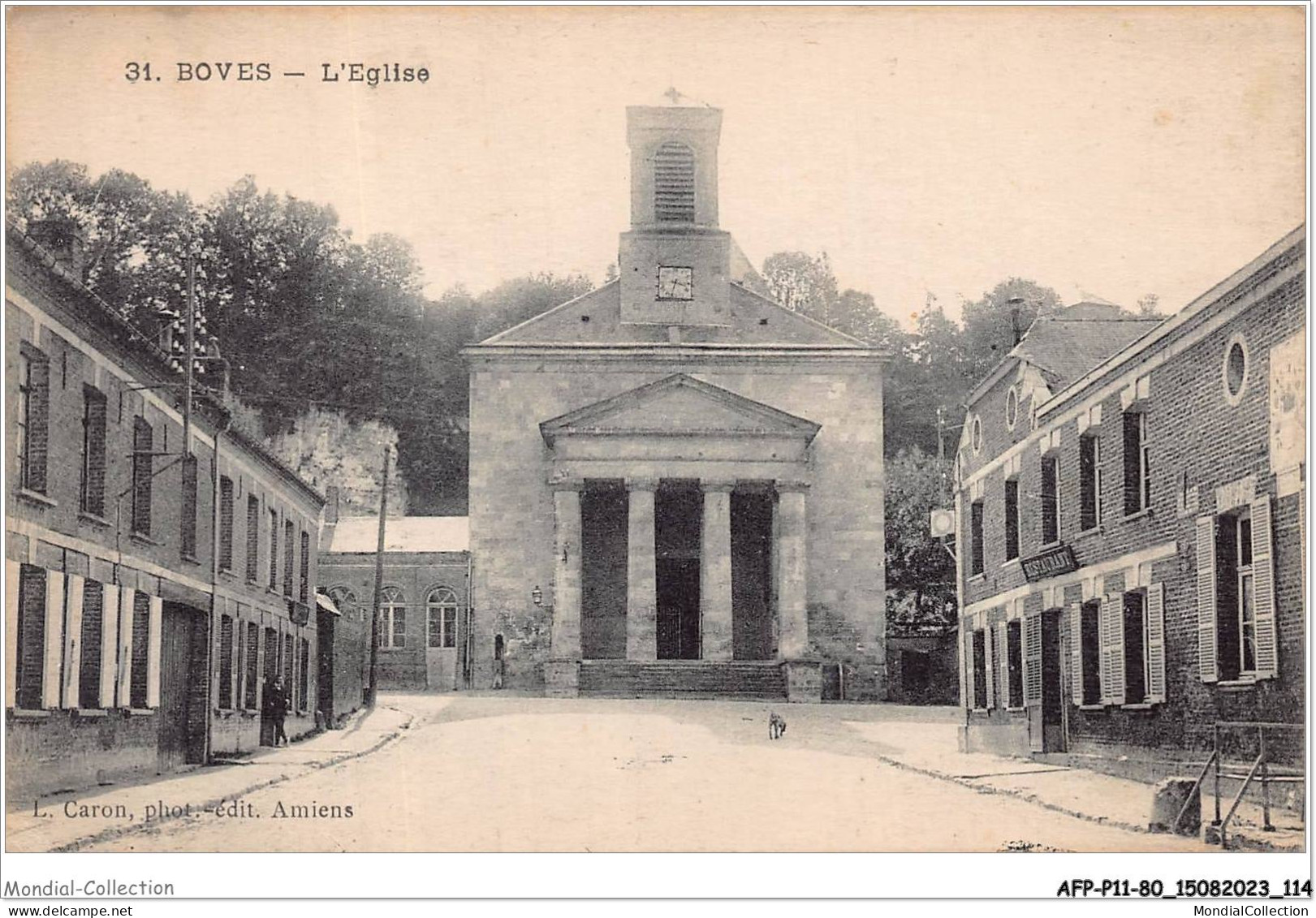 AFPP11-80-1100 - BOVES - L'eglise - Boves