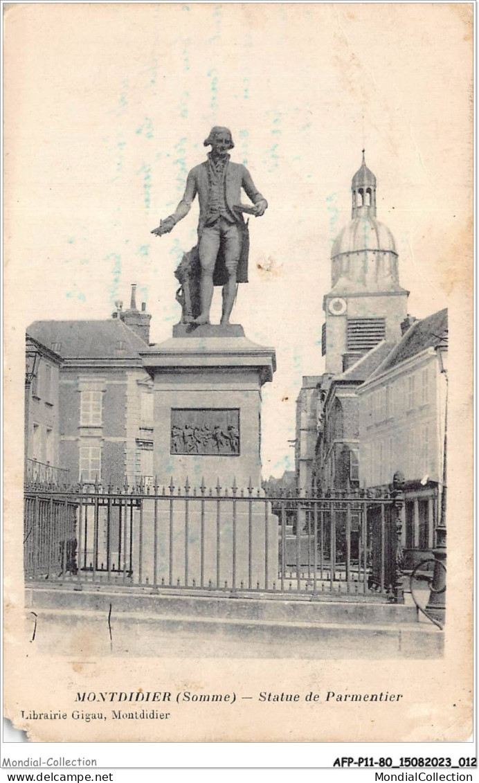 AFPP11-80-1049 - MONTDIDIER - Statue De Parmentier - Montdidier