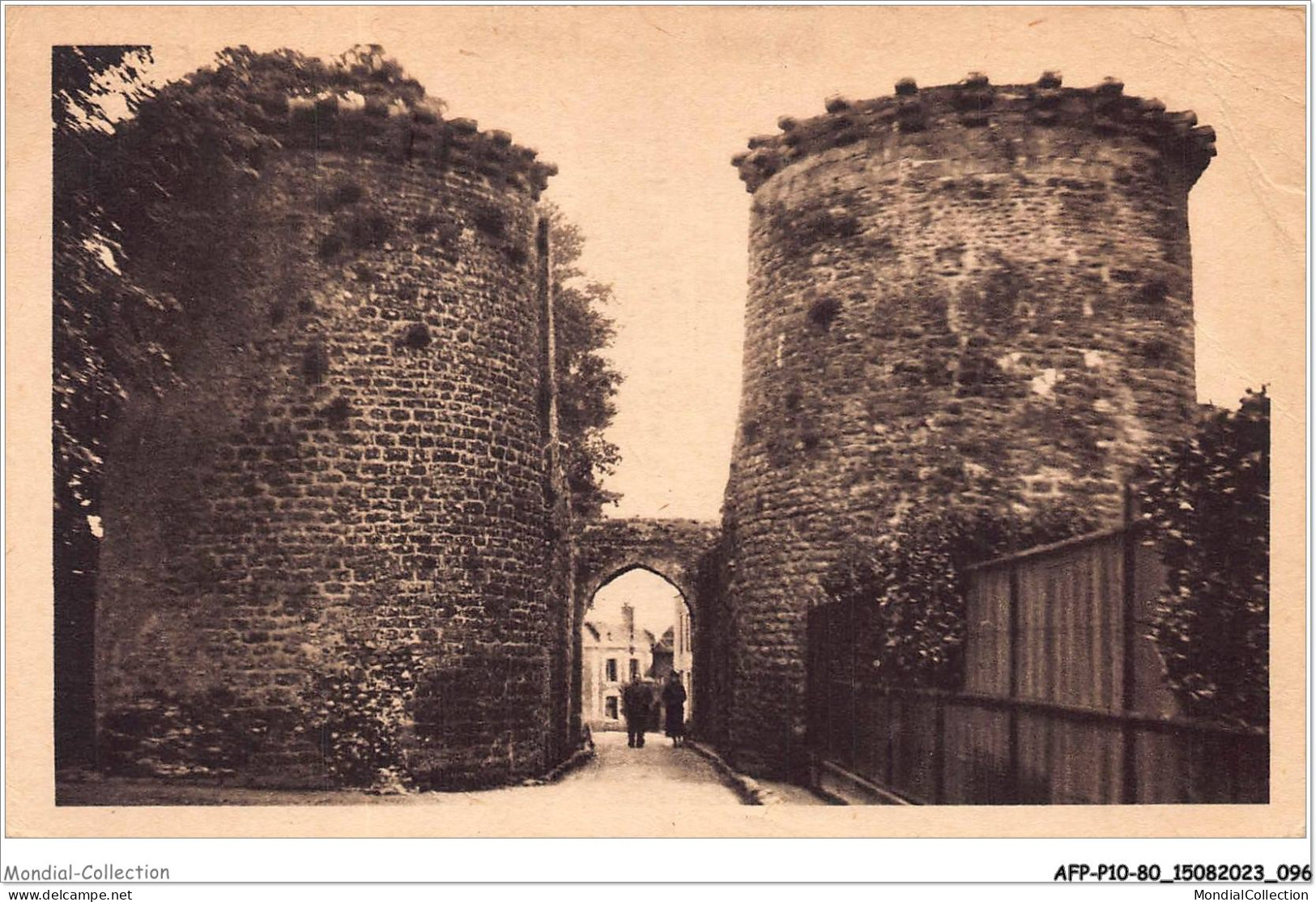 AFPP10-80-0993 - SAINT-VALERY-SUR-SOMME - La Porte Guillaume - Saint Valery Sur Somme