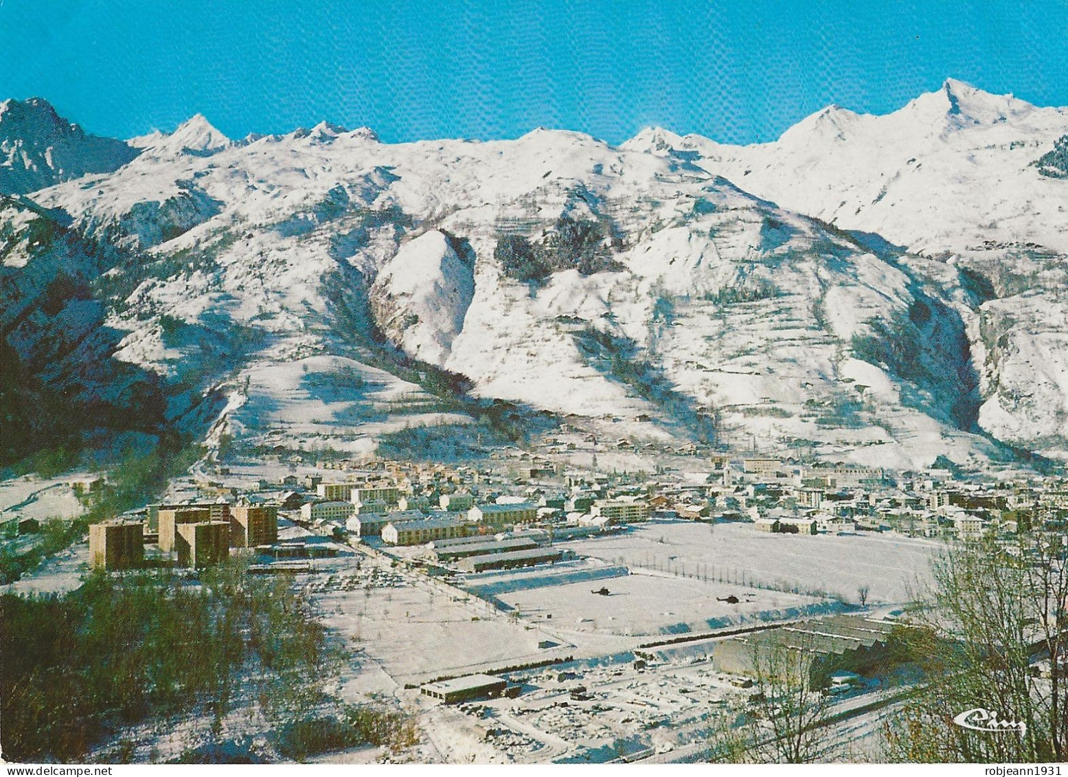 Bourg-Saint-Maurice - Les Arc (73) Vue Générale  ( Sous La Neige ) - Bourg Saint Maurice