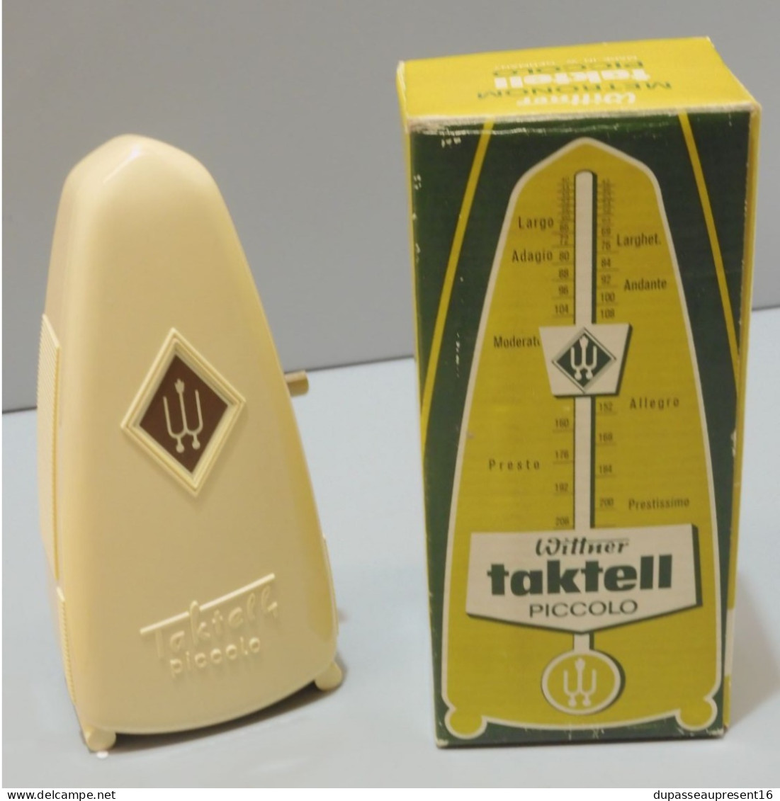 -ANCIEN METRONOME WITTNER TAKTELL PICCOLO Dans Sa Boite ETAT NEUF Musique   E - Sonstige & Ohne Zuordnung