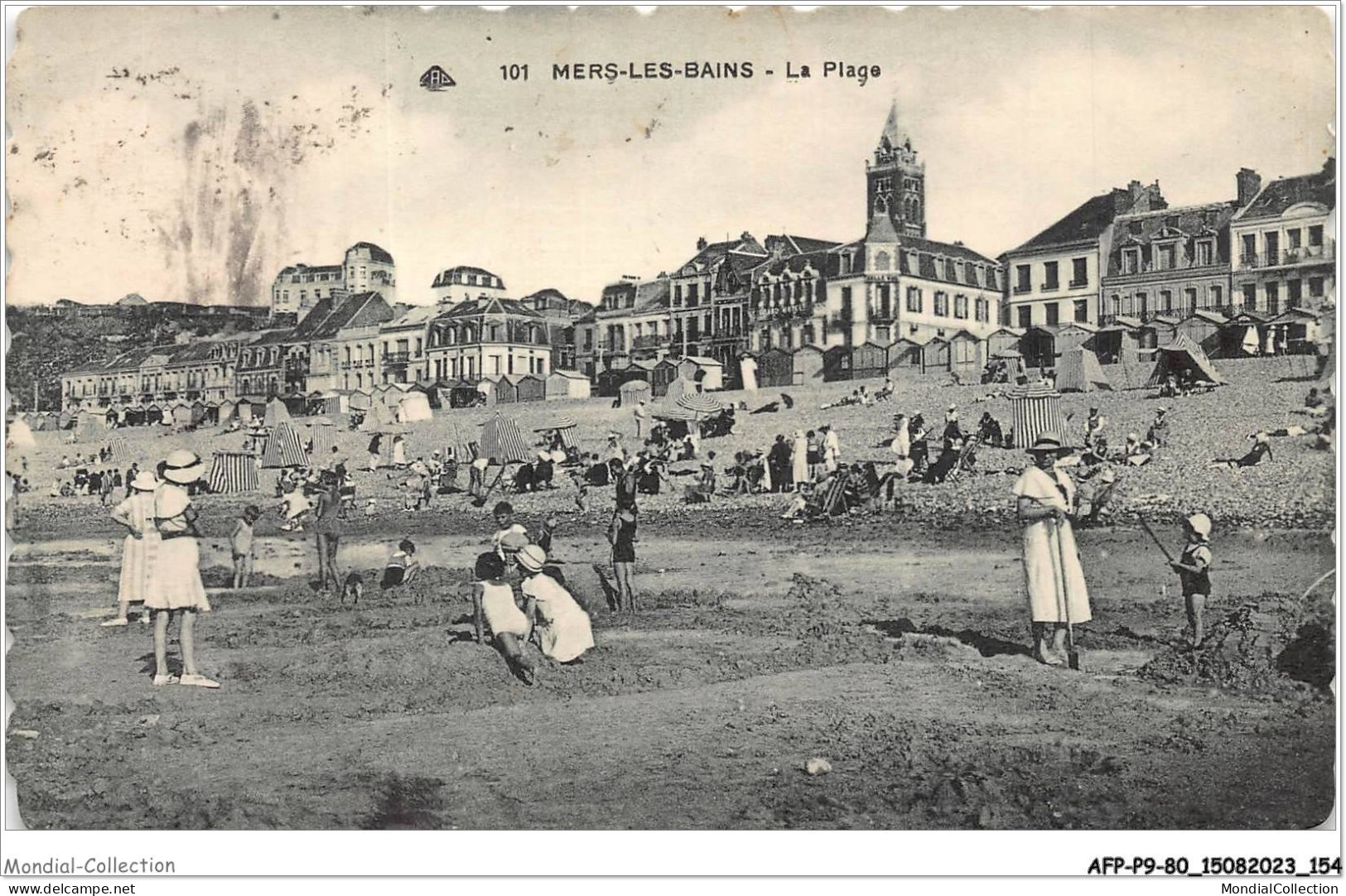 AFPP9-80-0918 - MERS-LES-BAINS - La Plage - Mers Les Bains