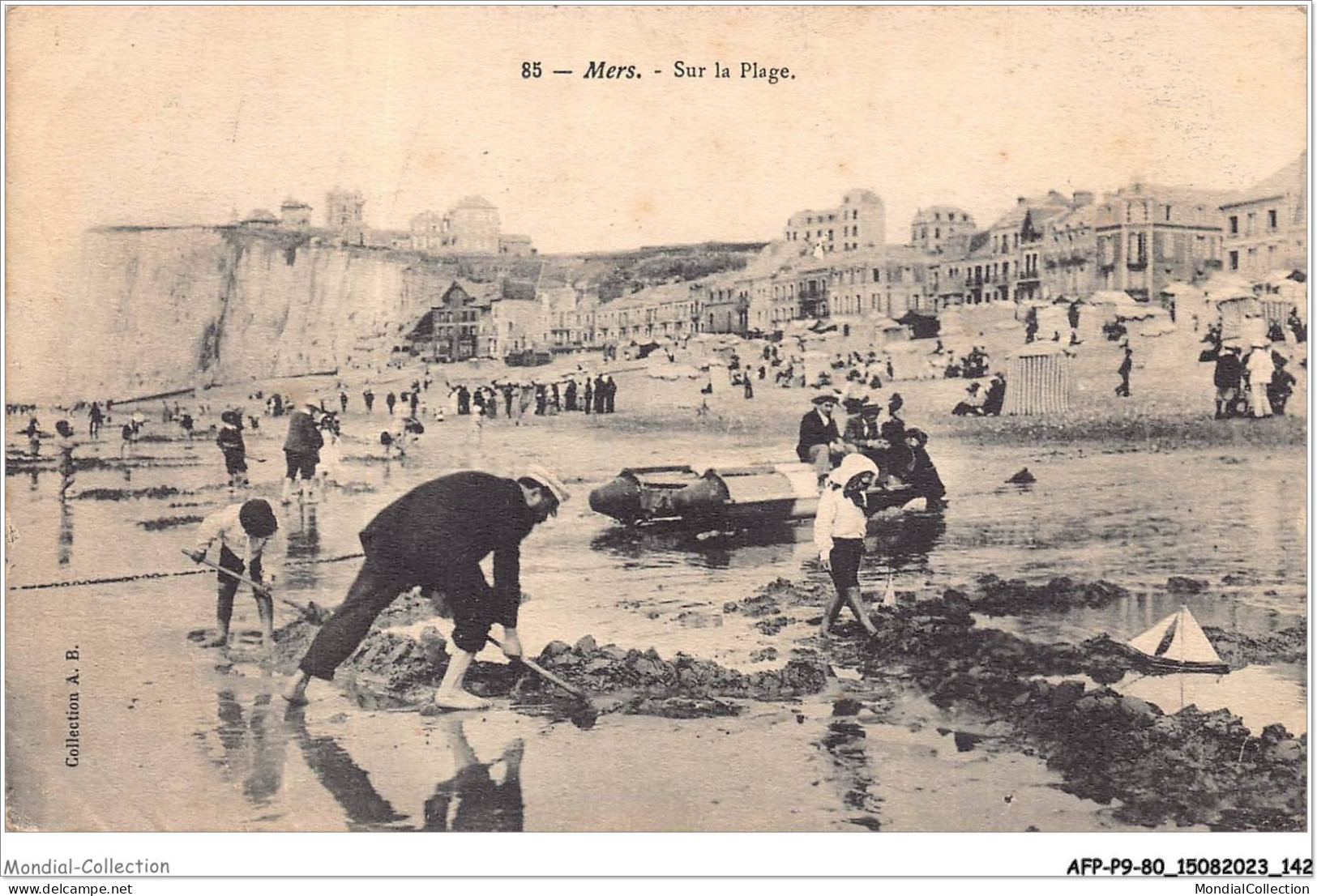 AFPP9-80-0912 - MERS - Sur La Plage - Mers Les Bains