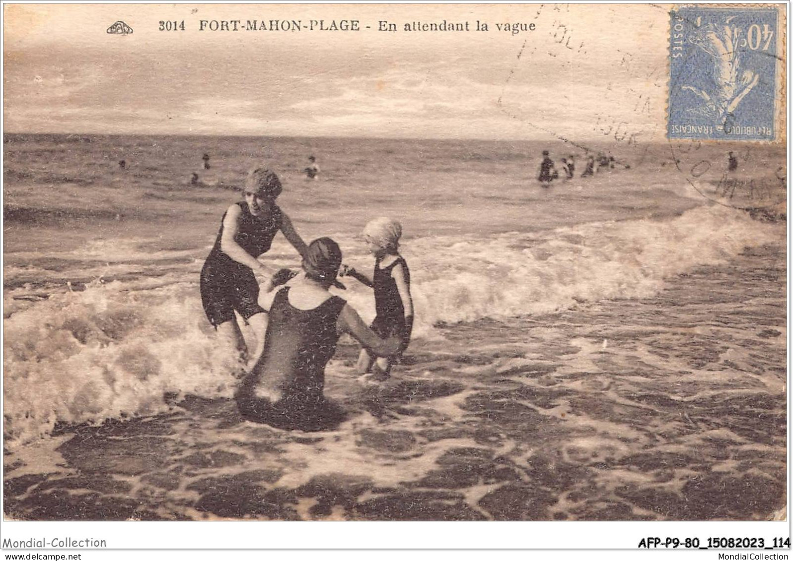 AFPP9-80-0898 - FORT-MAHON-PLAGE - En Attendant La Vague - Fort Mahon