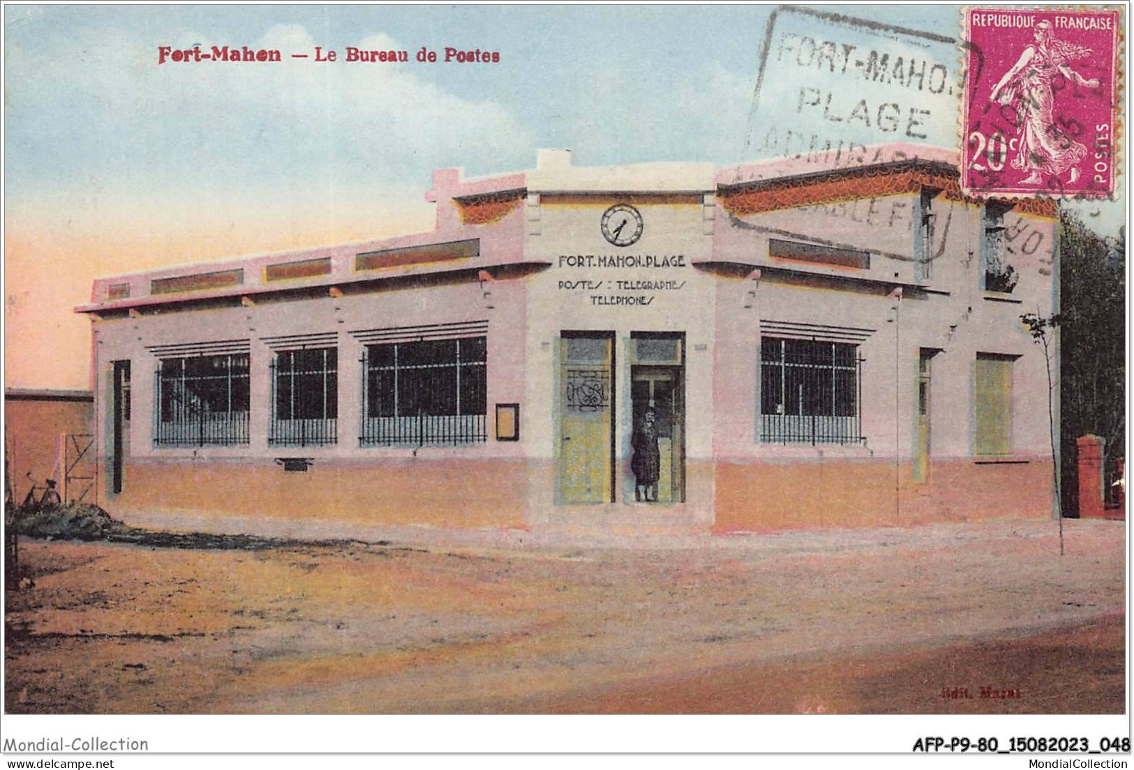 AFPP9-80-0865 - FORT-MAHON - Le Bureau De Postes - Fort Mahon