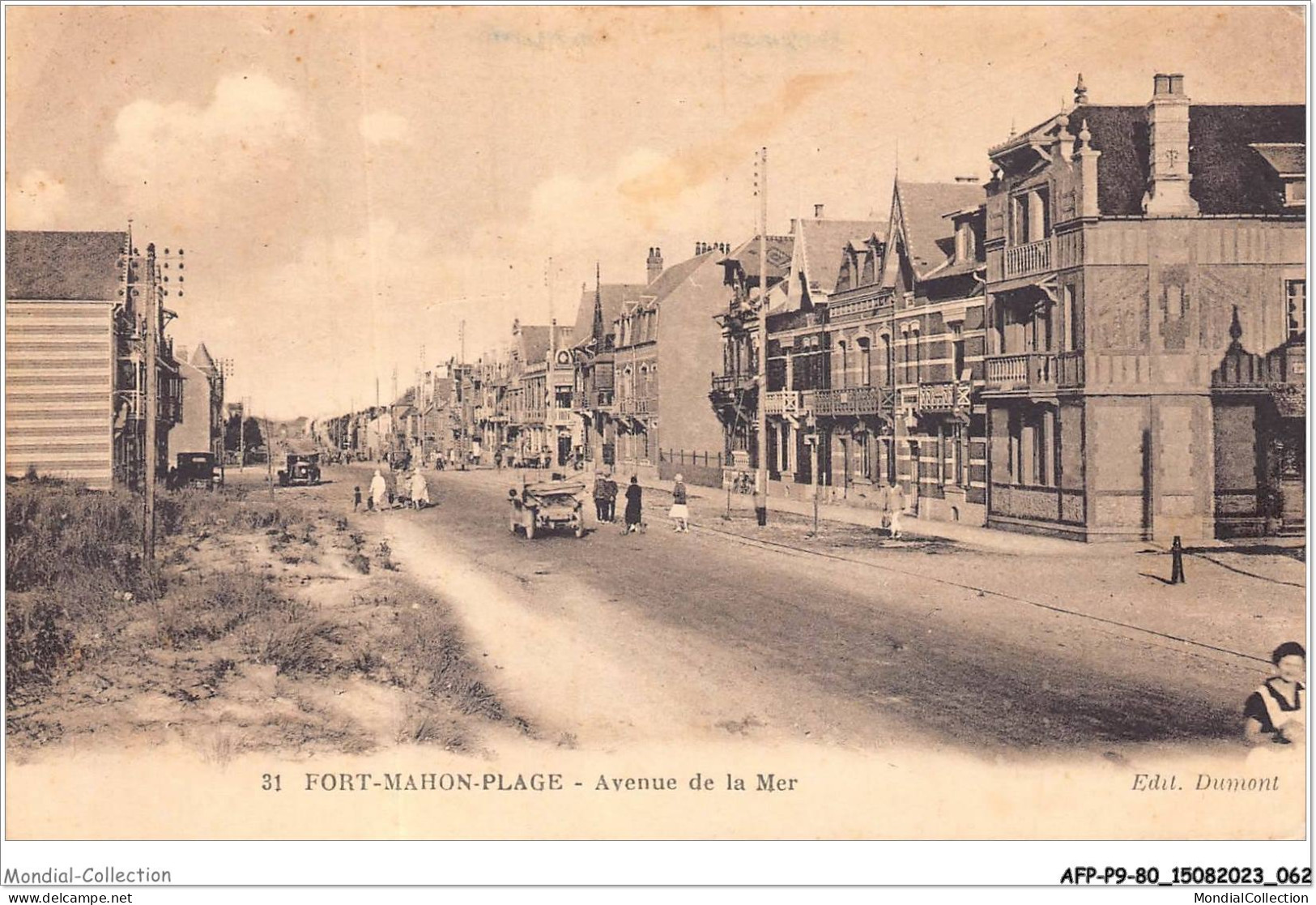 AFPP9-80-0872 - FORT-MAHON-PLAGE - Avenue De La Mer - Fort Mahon