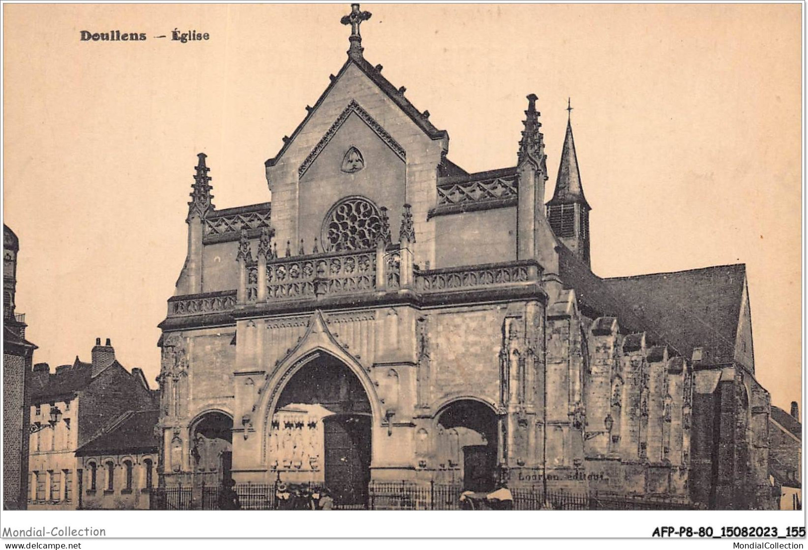 AFPP8-80-0834 - DOULLENS - Eglise - Doullens