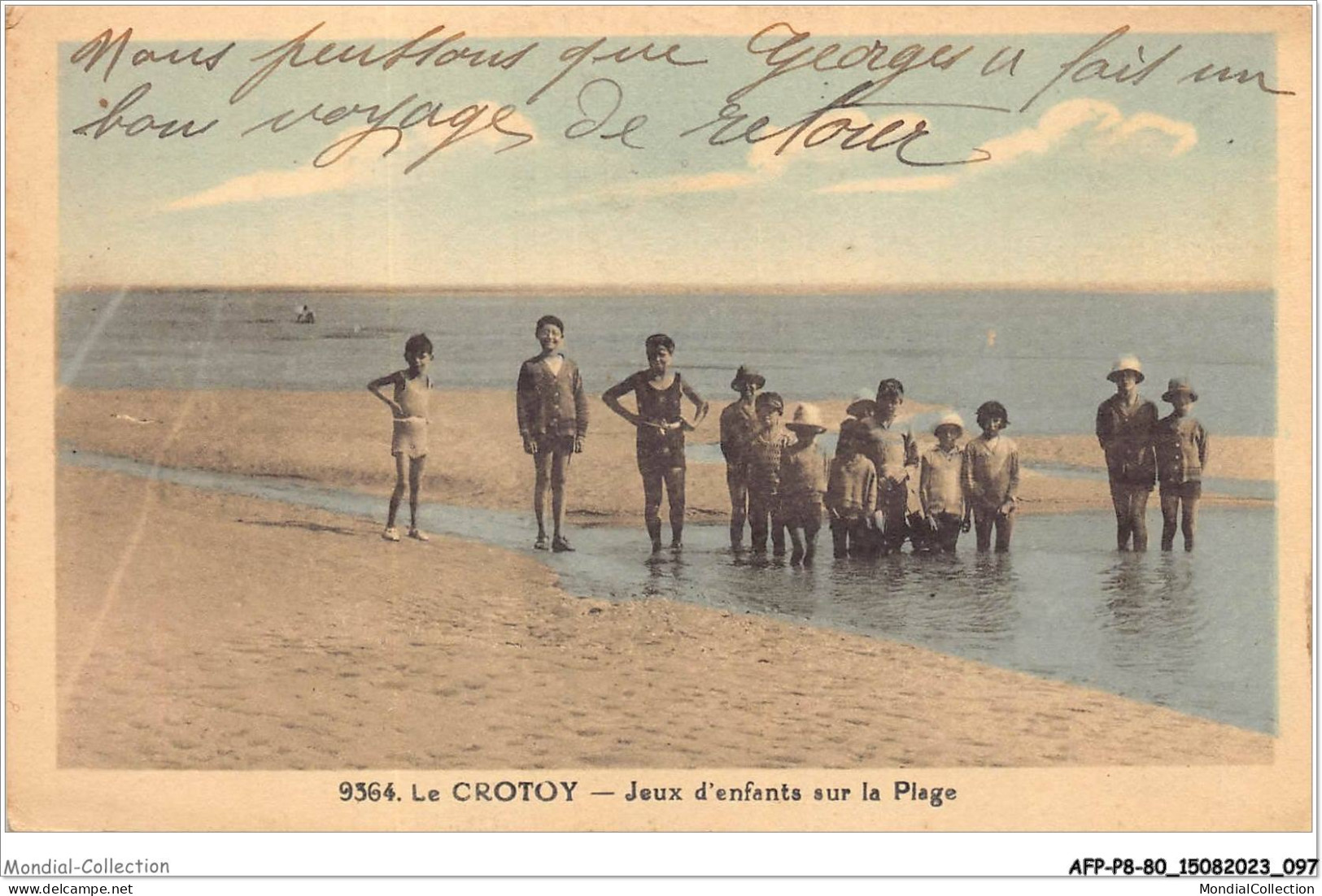 AFPP8-80-0805 - LE CROTOY - Jeux D'enfants Sur La Plage - Le Crotoy