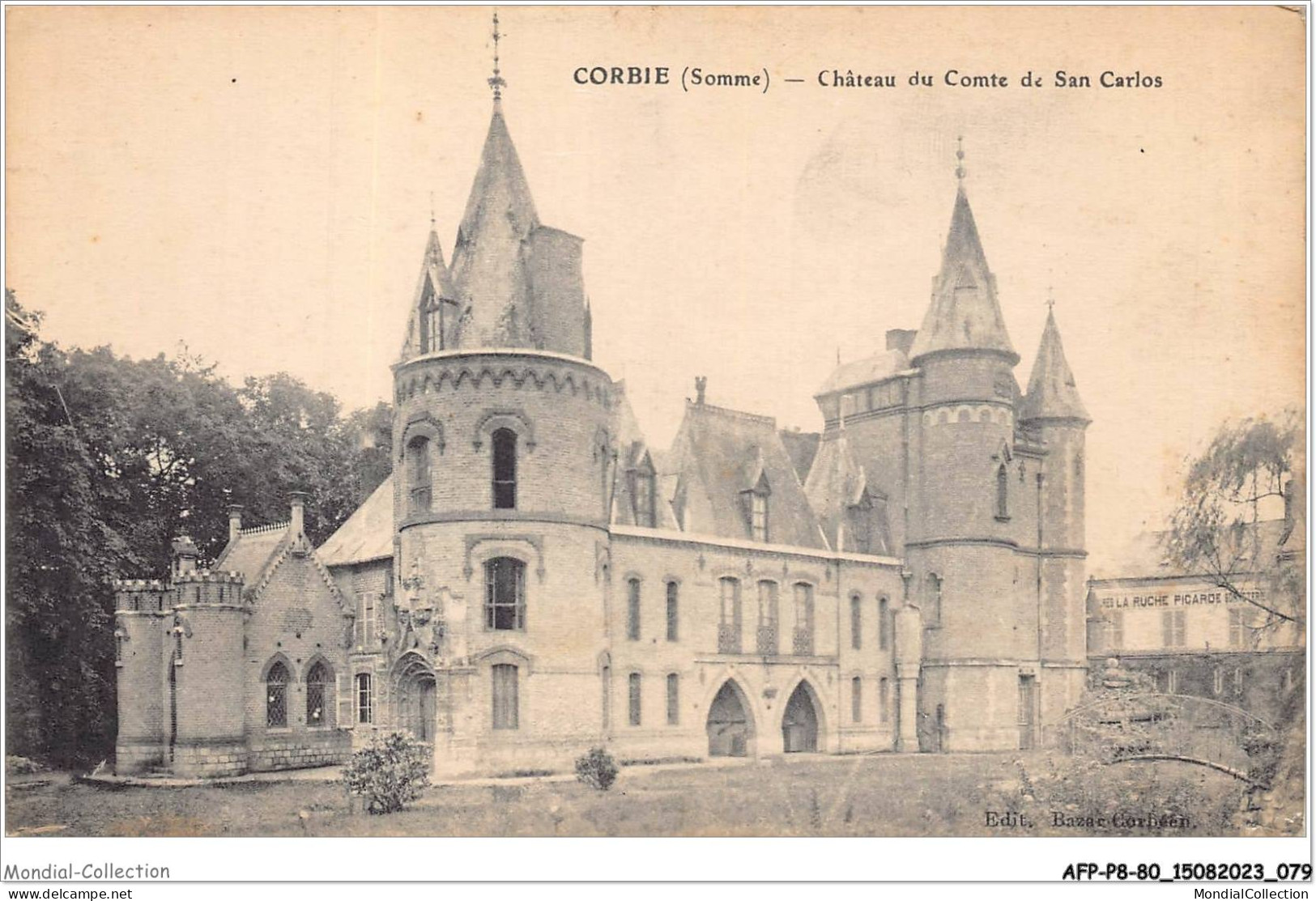 AFPP8-80-0796 - CORBIE - Chateau Du Comte De San Carlos - Corbie