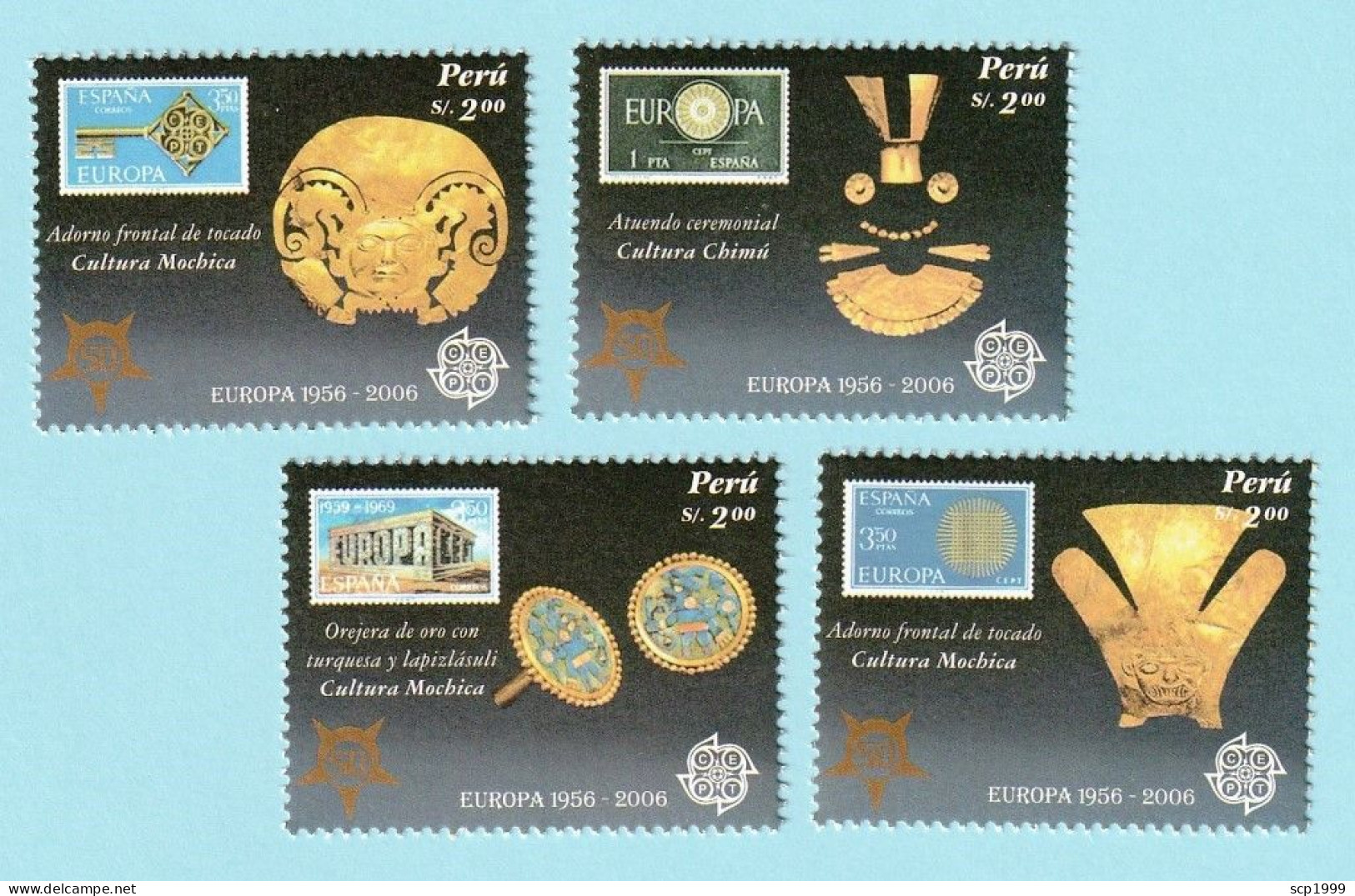 Peru 2006 - Europa 50 Years Set MNH - Peru