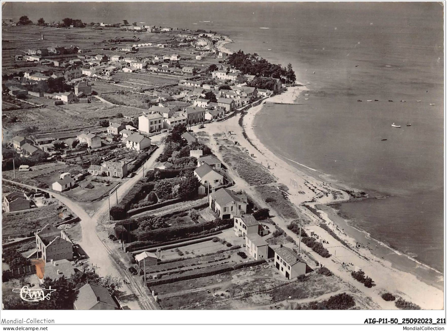 AIGP11-85-1226 - ILE DE NOIRMOUTIER - LE VIEIL - Vendée - La Plage - Vue Aérienne - Ile De Noirmoutier