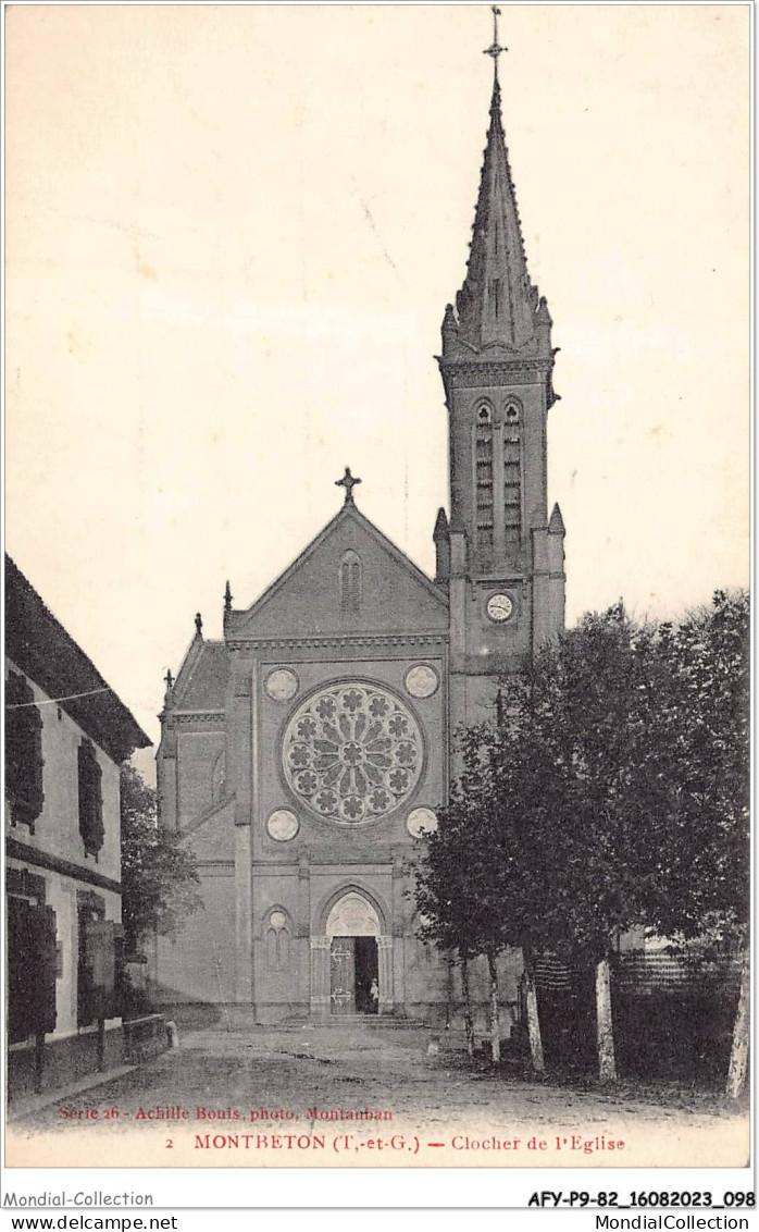 AFYP9-82-0861 - MONTRETON - T Et G - Clocher De L'église  - Sonstige & Ohne Zuordnung
