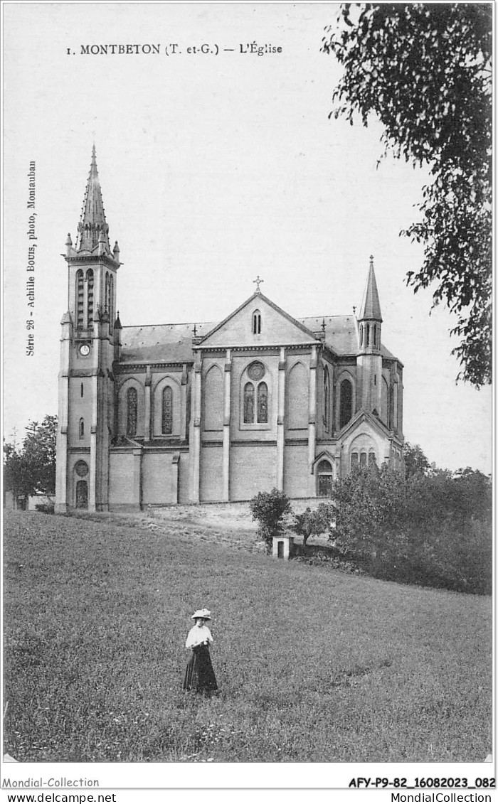 AFYP9-82-0853 - MONTBETON - T Et G - L'église  - Sonstige & Ohne Zuordnung