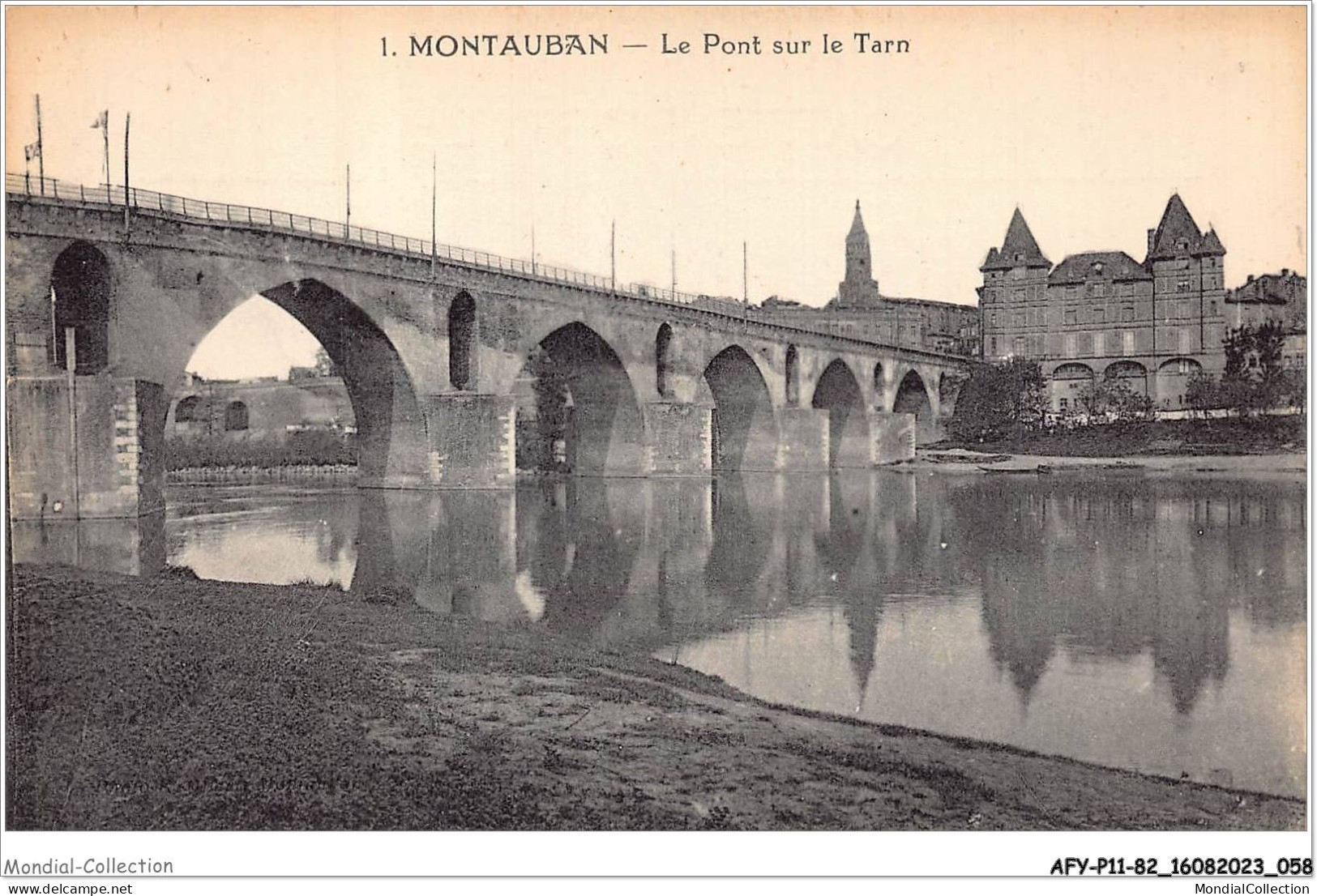 AFYP11-82-1031 - MONTAUBAN - Le Pont Sur Le Tarn  - Montauban