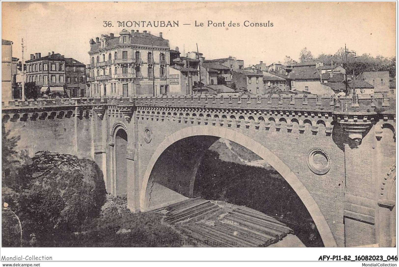 AFYP11-82-1025 - MONTAUBAN - Le Pont Des Consuls  - Montauban
