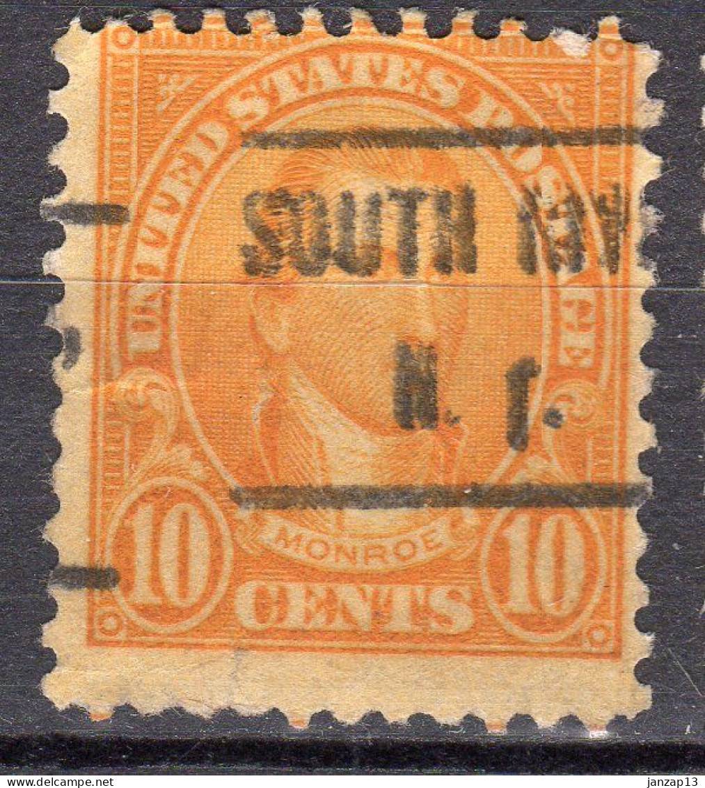 NJ-646; USA Precancel/Vorausentwertung/Preo; SOUTH RIVER (NJ), Type 471 (inverted J) - Préoblitérés