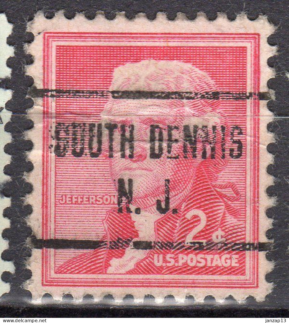 NJ-642; USA Precancel/Vorausentwertung/Preo; SOUTH DENNIS (NJ), Type 723 - Prematasellado