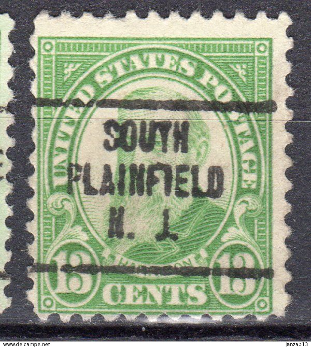 NJ-644; USA Precancel/Vorausentwertung/Preo; SOUTH PLAINFIELD (NJ), Type 707 - Vorausentwertungen