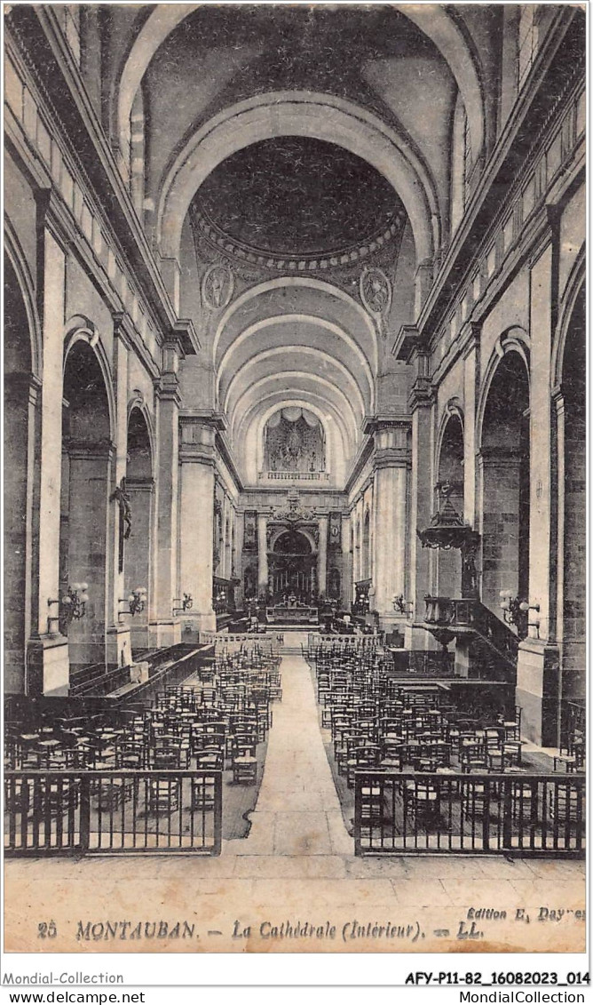 AFYP11-82-1009 - MONTAUBAN - La Cathédrale - Intérieur  - Montauban