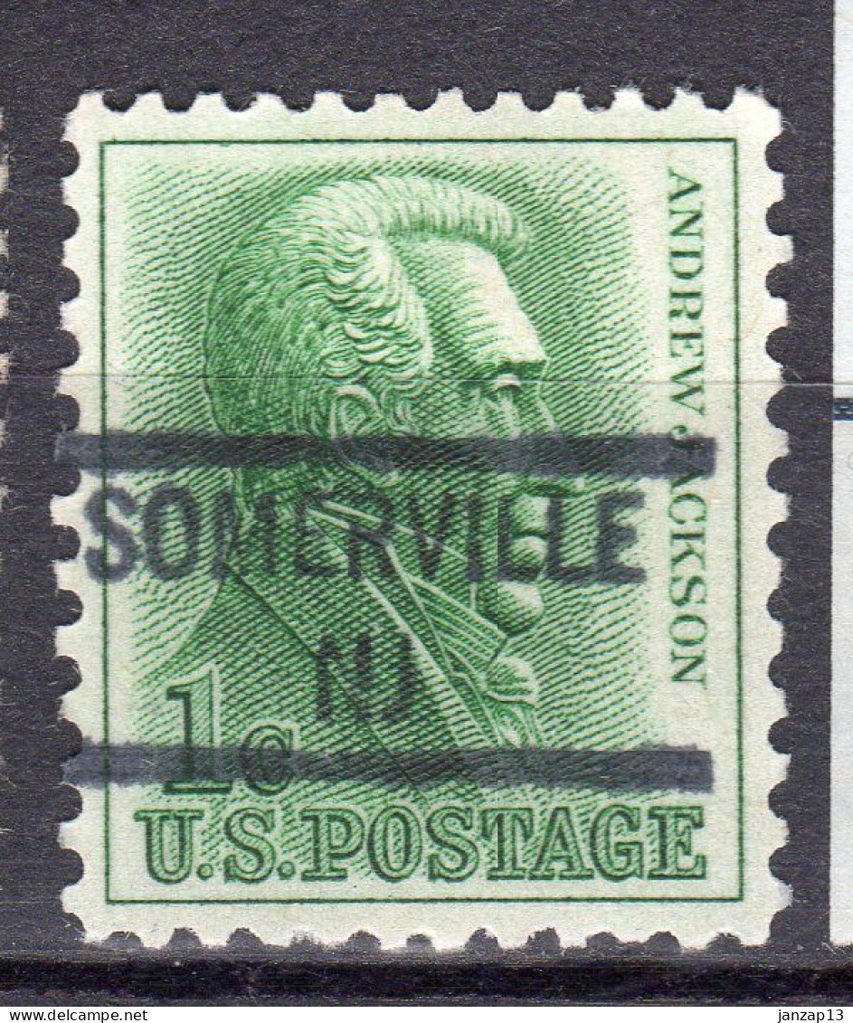 NJ-636; USA Precancel/Vorausentwertung/Preo; SOMERVILLE (NJ), Type 841 - Préoblitérés